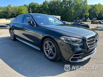 Czwarte zdjęcie samochodu z boku: 2021 MERCEDES-BENZ S 580 4MATIC VIN:W1K6G7GB8MA054187 - miniatura