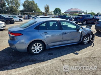 Trzecie zdjęcie samochodu z tyłu: 2024 TOYOTA COROLLA LE VIN:5YFB4MDE6RP146724 - miniatura