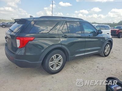 Trzecie zdjęcie samochodu z tyłu: 2022 FORD EXPLORER XLT VIN:1FMSK7DH9NGC02437 - miniatura