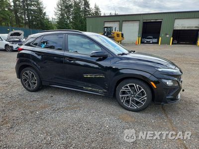 Czwarte zdjęcie samochodu z boku: 2022 HYUNDAI KONA N LINE VIN:KM8K3CA30NU796335 - miniatura