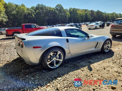 Trzecie zdjęcie samochodu z tyłu: 2013 CHEVROLET CORVETTE GRAND SPORT VIN:1G1YV2DW3D5109245 - miniatura