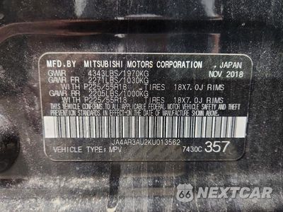 Zdjęcie 13 z 13 samochodu: 2019 MITSUBISHI OUTLANDER SPORT ES VIN:JA4AR3AU2KU013562 - miniatura