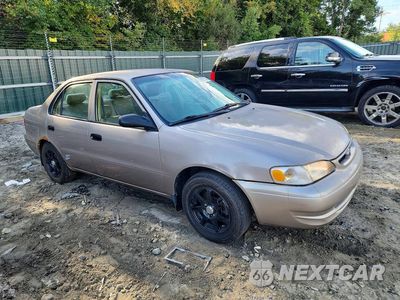 Czwarte zdjęcie samochodu z boku: 2000 TOYOTA COROLLA VE VIN:2T1BR12E1YC275181 - miniatura