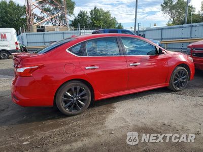 Trzecie zdjęcie samochodu z tyłu: 2017 NISSAN SENTRA SR VIN:3N1AB7AP8HY373181 - miniatura