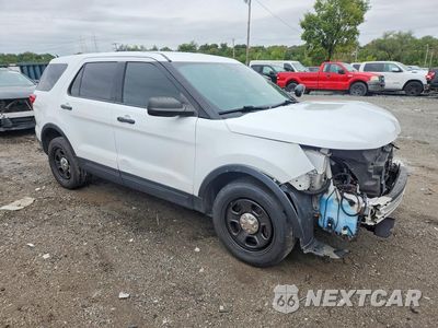 Czwarte zdjęcie samochodu z boku: 2018 FORD EXPLORER POLICE INTERCEPTOR VIN:1FM5K8AR1JGA84524 - miniatura