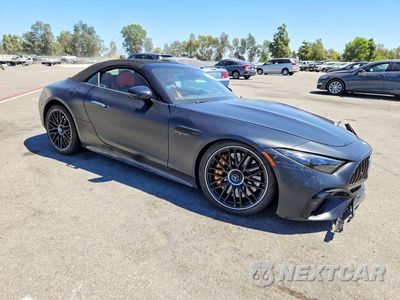 Czwarte zdjęcie samochodu z boku: 2025 MERCEDES-BENZ SL 63 AMG S E PERFORMANCE VIN:W1KVK8CB1SF023787 - miniatura