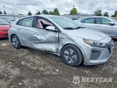 Czwarte zdjęcie samochodu z boku: 2019 HYUNDAI IONIQ BLUE VIN:KMHC65LC8KU140805 - miniatura