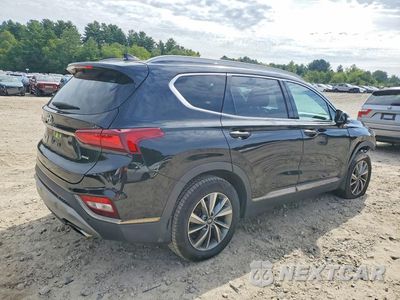 Trzecie zdjęcie samochodu z tyłu: 2020 HYUNDAI SANTA FE LIMITED VIN:5NMS5CAD5LH199239 - miniatura