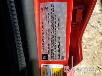 Zdjęcie 12 z 12 samochodu: 2021 CHEVROLET SPARK 1LT VIN:KL8CD6SAXMC721563 - miniatura