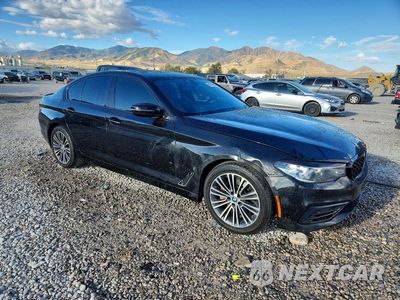 Czwarte zdjęcie samochodu z boku: 2019 BMW 530E VIN:WBAJA9C56KB392712 - miniatura