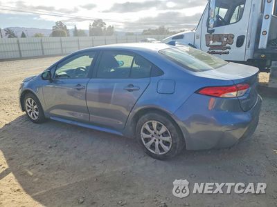 Drugie zdjęcie samochodu z przodu: 2021 TOYOTA COROLLA LE VIN:JTDEPMAE1MJ159449 - miniatura