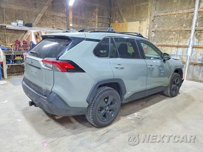 Trzecie zdjęcie samochodu z tyłu: 2021 TOYOTA RAV4 HYBRID XLE VIN:4T3R6RFV3MU011914 - miniatura