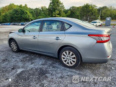Drugie zdjęcie samochodu z przodu: 2014 NISSAN SENTRA S VIN:3N1AB7AP1EY264427 - miniatura