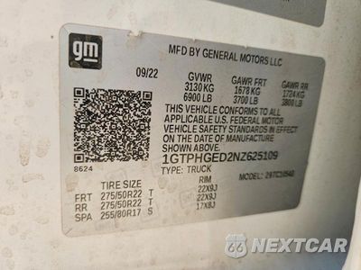 Zdjęcie 13 z 13 samochodu: 2022 GMC SIERRA C1500 DENALI VIN:1GTPHGED2NZ625109 - miniatura