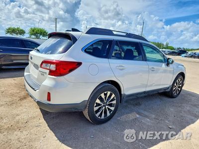 Trzecie zdjęcie samochodu z tyłu: 2016 SUBARU OUTBACK 3.6R LIMITED VIN:4S4BSENC9G3300434 - miniatura