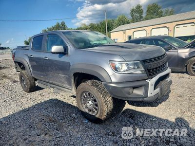 Czwarte zdjęcie samochodu z boku: 2021 CHEVROLET COLORADO ZR2 VIN:1GCGTEENXM1118113 - miniatura