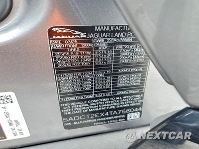 Zdjęcie 13 z 13 samochodu: 2026 JAGUAR F-PACE R-DYNAMIC S VIN:SADCT2EX4TA758044 - miniatura
