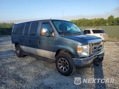 Czwarte zdjęcie samochodu z boku: 2012 FORD ECONOLINE E150 WAGON VIN:1FMNE1BL2CDA46510 - miniatura