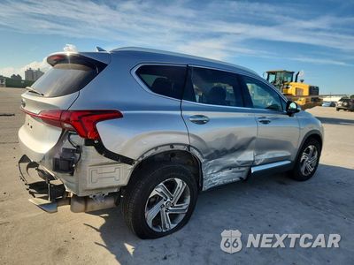 Trzecie zdjęcie samochodu z tyłu: 2021 HYUNDAI SANTA FE SEL VIN:5NMS64AJ1MH322836 - miniatura