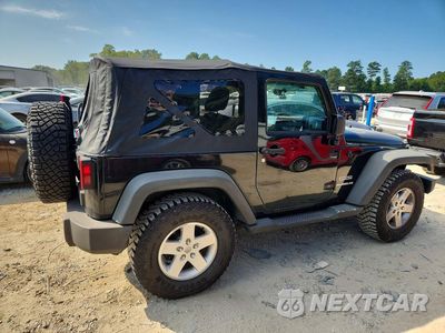 Trzecie zdjęcie samochodu z tyłu: 2012 JEEP WRANGLER SPORT VIN:1C4AJWAG4CL194289 - miniatura