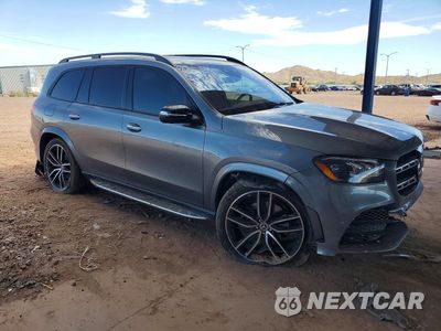 Czwarte zdjęcie samochodu z boku: 2021 MERCEDES-BENZ GLS 580 4MATIC VIN:4JGFF8GE5MA430370 - miniatura