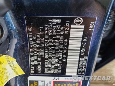 Zdjęcie 12 z 12 samochodu: 2012 TOYOTA CAMRY XLE VIN:4T4BF1FK8CR162544 - miniatura