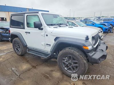 Czwarte zdjęcie samochodu z boku: 2026 JEEP WRANGLER SPORT VIN:1C4PJXAN3TW265785 - miniatura