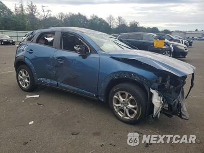 Czwarte zdjęcie samochodu z boku: 2021 MAZDA CX-3 SPORT VIN:JM1DKFB73M1501540 - miniatura
