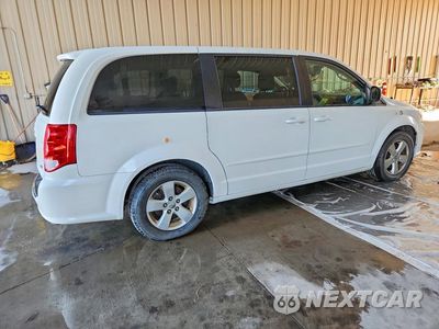Trzecie zdjęcie samochodu z tyłu: 2013 DODGE GRAND CARAVAN SE VIN:2C4RDGBG8DR762616 - miniatura