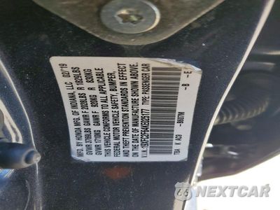 Zdjęcie 12 z 12 samochodu: 2019 HONDA CIVIC LX VIN:19XFC2F64KE025177 - miniatura