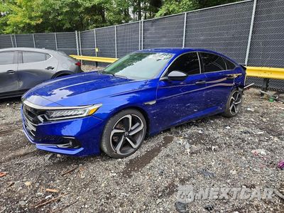 2021 HONDA ACCORD SPORT SE 1HGCV1F48MA068191 - główne zdjęcie licytacji z USA - miniatura