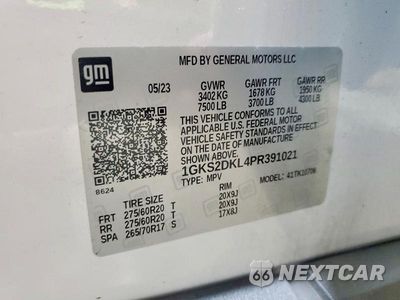Zdjęcie 13 z 13 samochodu: 2023 GMC YUKON DENALI VIN:1GKS2DKL4PR391021 - miniatura