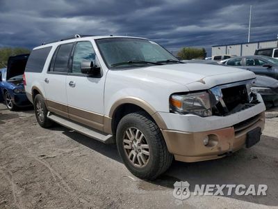 Czwarte zdjęcie samochodu z boku: 2014 FORD EXPEDITION EL XLT VIN:1FMJK1J55EEF18996 - miniatura