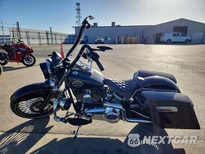 Trzecie zdjęcie samochodu z tyłu: 2011 HARLEY-DAVIDSON FLSTN VIN:1HD1JD532BB019716 - miniatura
