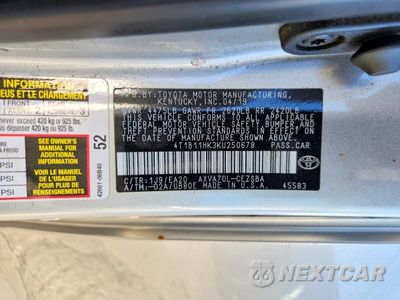 Zdjęcie 12 z 12 samochodu: 2019 TOYOTA CAMRY SE VIN:4T1B11HK3KU250678 - miniatura