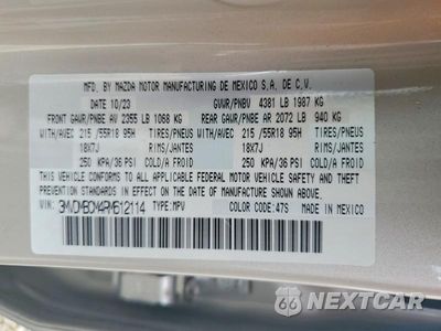 Zdjęcie 13 z 13 samochodu: 2024 MAZDA CX-30 PREFERRED VIN:3MVDMBCM4RM612114 - miniatura