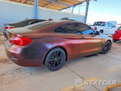 Trzecie zdjęcie samochodu z tyłu: 2017 BMW 430I VIN:WBA4R7C57HK895796 - miniatura
