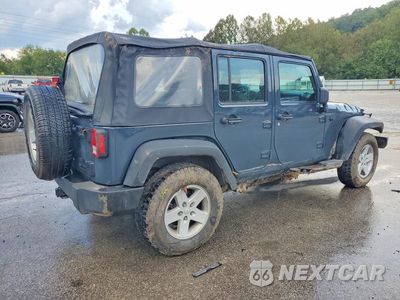 Trzecie zdjęcie samochodu z tyłu: 2017 JEEP WRANGLER UNLIMITED SPORT VIN:1C4BJWDG3HL542316 - miniatura