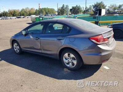 Drugie zdjęcie samochodu z przodu: 2015 HONDA CIVIC LX VIN:19XFB2F54FE277365 - miniatura