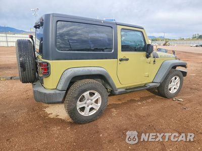 Trzecie zdjęcie samochodu z tyłu: 2013 JEEP WRANGLER SPORT VIN:1C4AJWAG5DL565218 - miniatura