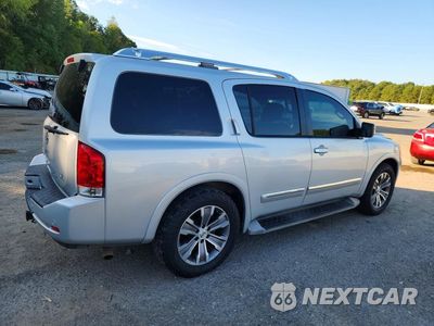 Trzecie zdjęcie samochodu z tyłu: 2015 NISSAN ARMADA SL VIN:5N1AA0ND9FN600472 - miniatura
