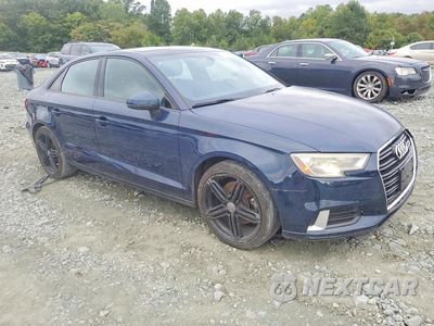 Czwarte zdjęcie samochodu z boku: 2017 AUDI A3 PREMIUM VIN:WAUAUGFF6H1067251 - miniatura