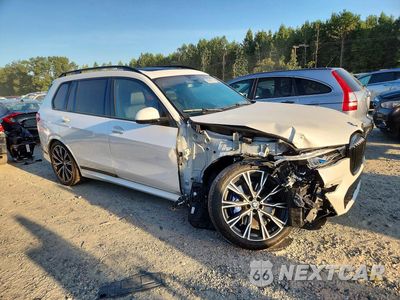 Czwarte zdjęcie samochodu z boku: 2022 BMW X7 M50I VIN:5UXCX6C03N9N09542 - miniatura