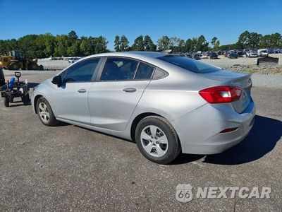 Drugie zdjęcie samochodu z przodu: 2018 CHEVROLET CRUZE LS VIN:1G1BC5SM8J7141719 - miniatura