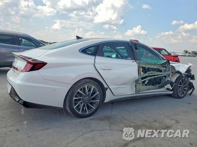 Trzecie zdjęcie samochodu z tyłu: 2022 HYUNDAI SONATA LIMITED VIN:KMHL34J25NA225085 - miniatura