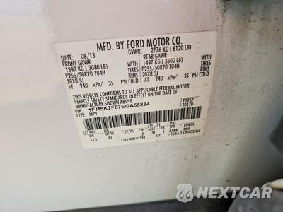 Zdjęcie 14 z 14 samochodu: 2014 FORD EXPLORER LIMITED VIN:1FM5K7F87EGA55884 - miniatura