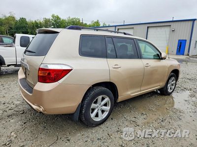 Trzecie zdjęcie samochodu z tyłu: 2010 TOYOTA HIGHLANDER BASE VIN:JTEBK3EH6A2163689 - miniatura