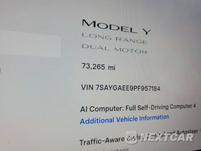 Zdjęcie 9 z 13 samochodu: 2023 TESLA MODEL Y VIN:7SAYGAEE9PF957184 - miniatura