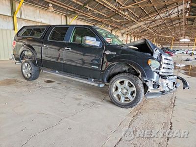 Czwarte zdjęcie samochodu z boku: 2013 FORD F150 SUPERCREW VIN:1FTFW1ET9DKF55380 - miniatura