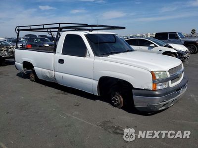 Czwarte zdjęcie samochodu z boku: 2005 CHEVROLET SILVERADO C1500 VIN:1GCEC14T45Z335479 - miniatura